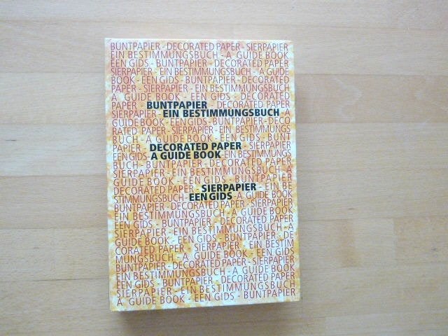Sierpapier een gids, Decorated Paper - A Guide Book, Ophalen of Verzenden, Zo goed als nieuw, Grafische vormgeving