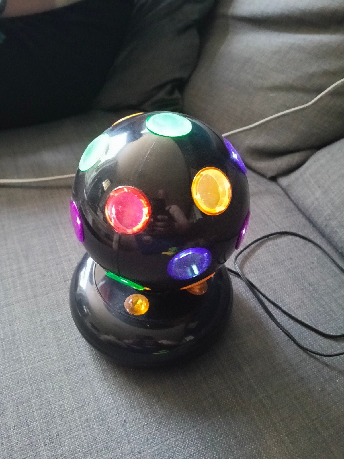 kleine licht bol / disco bal, Ophalen, Zo goed als nieuw, Discobol