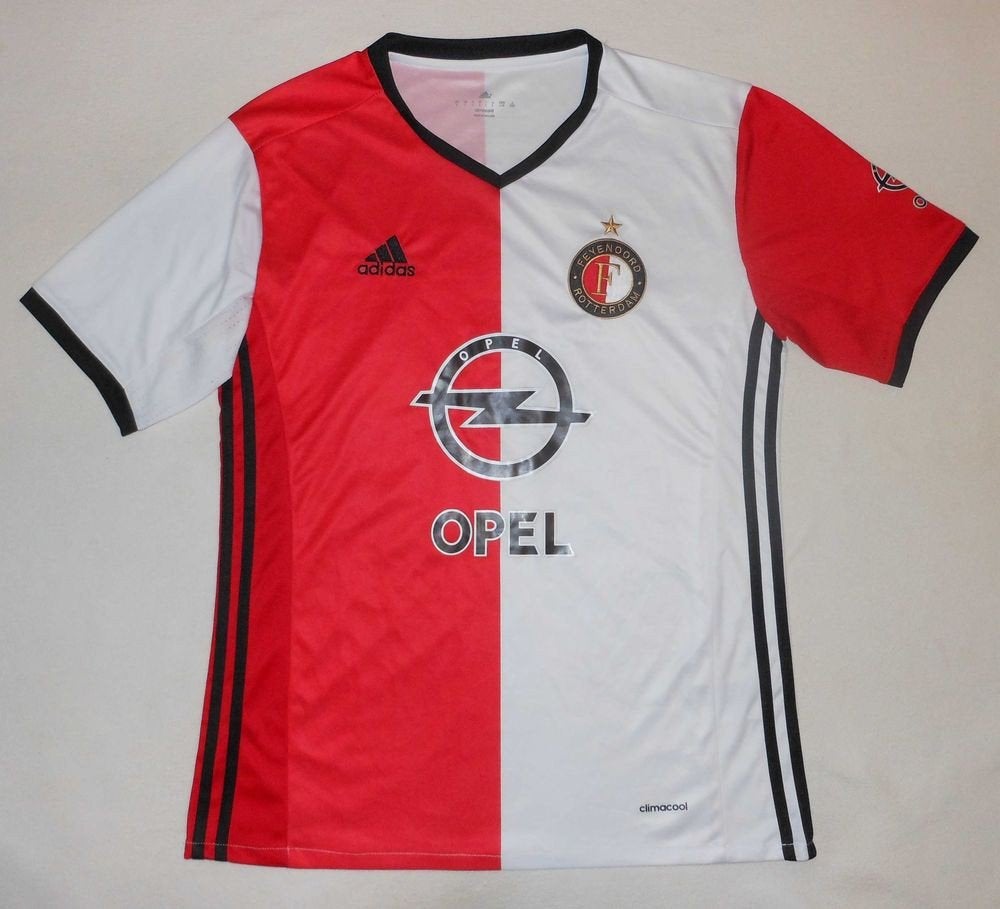 Feyenoord Thuisshirt 2016-2017 El Ahmadi #8 Maat L, Maat L, Ophalen of Verzenden, Zo goed als nieuw, Shirt
