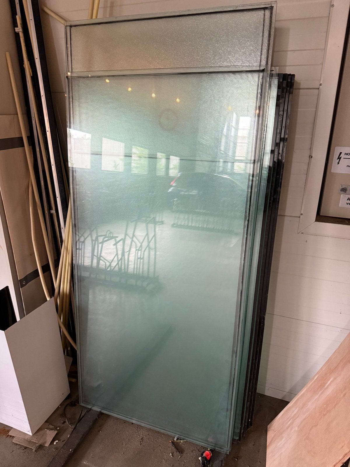 16 glazen platen - dun en dik, Doe-het-zelf en Verbouw, Glas en Ramen, Zo goed als nieuw, Glasplaat, 120 tot 160 cm, 80 tot 120 cm