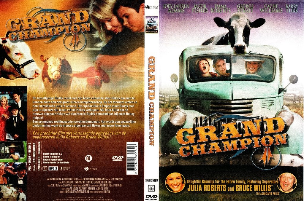 Grand champion, Cd's en Dvd's, Alle leeftijden, Ophalen of Verzenden, Zo goed als nieuw
