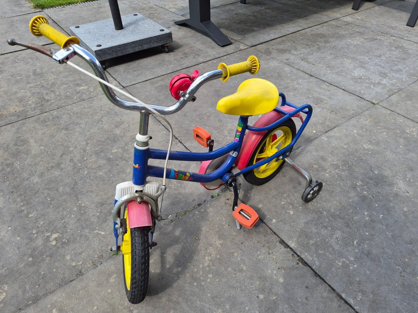 Kinderfiets, Ophalen, Gebruikt
