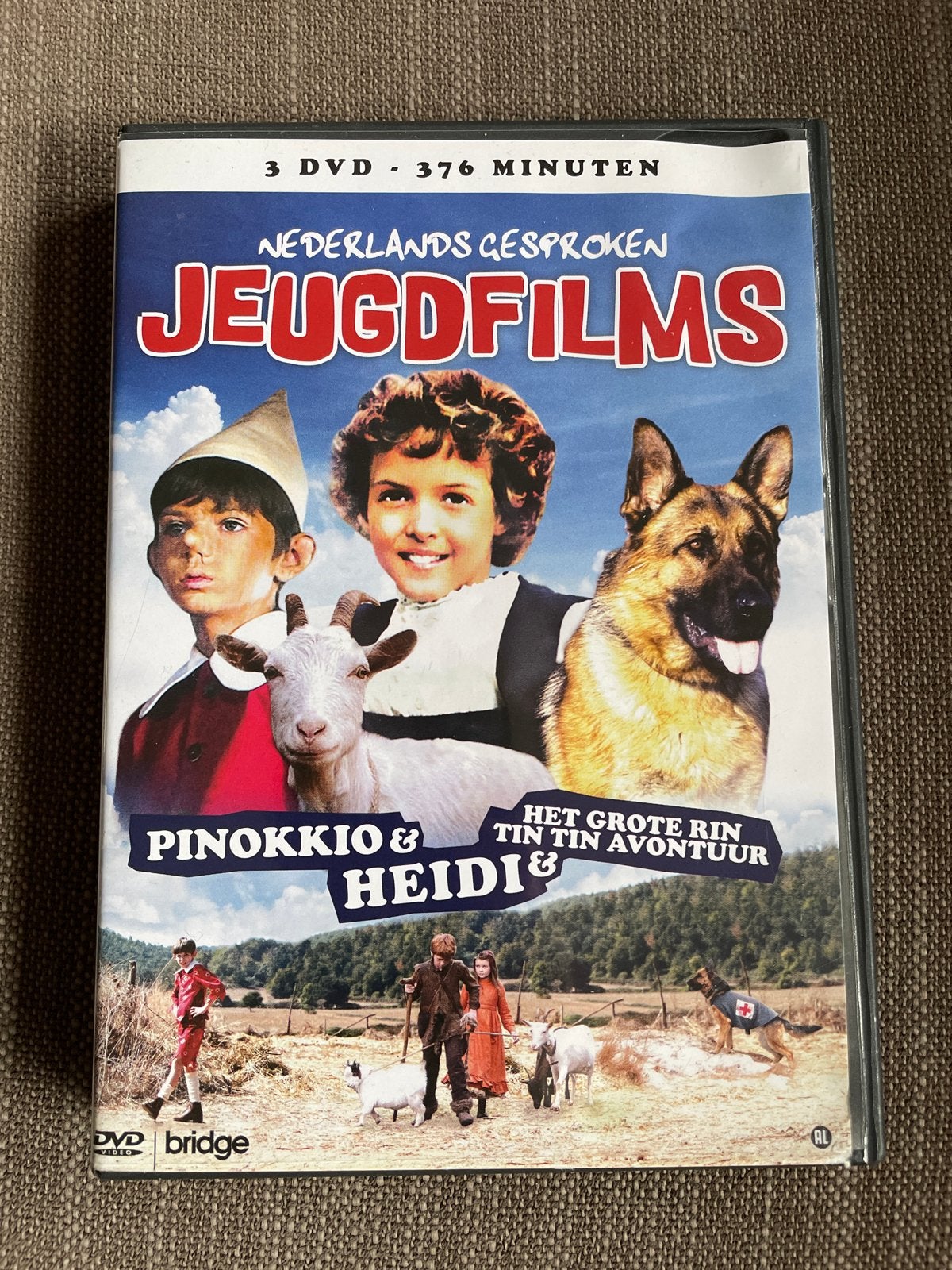 Jeugdfilms dvds Pinokkio, Heidi & Het Grote Rin Tin Tin Avon, Cd's en Dvd's, Dvd's | Kinderen en Jeugd, Avontuur, Alle leeftijden