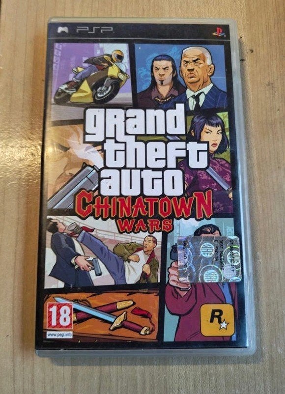 GTA Chinatown Wars PSP, Spelcomputers en Games, Games | Sony PlayStation Portable, Avontuur en Actie, Vanaf 18 jaar, 1 speler