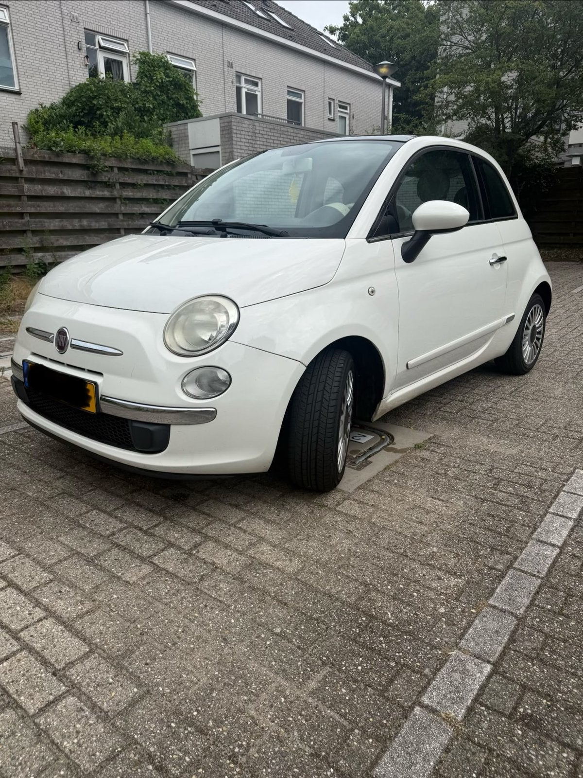 Fiat 500 1.2 C 2012 Wit, Auto's, Fiat, Particulier, Benzine, C, Hatchback, Handgeschakeld, Geïmporteerd, Wit, Voorwielaandrijving