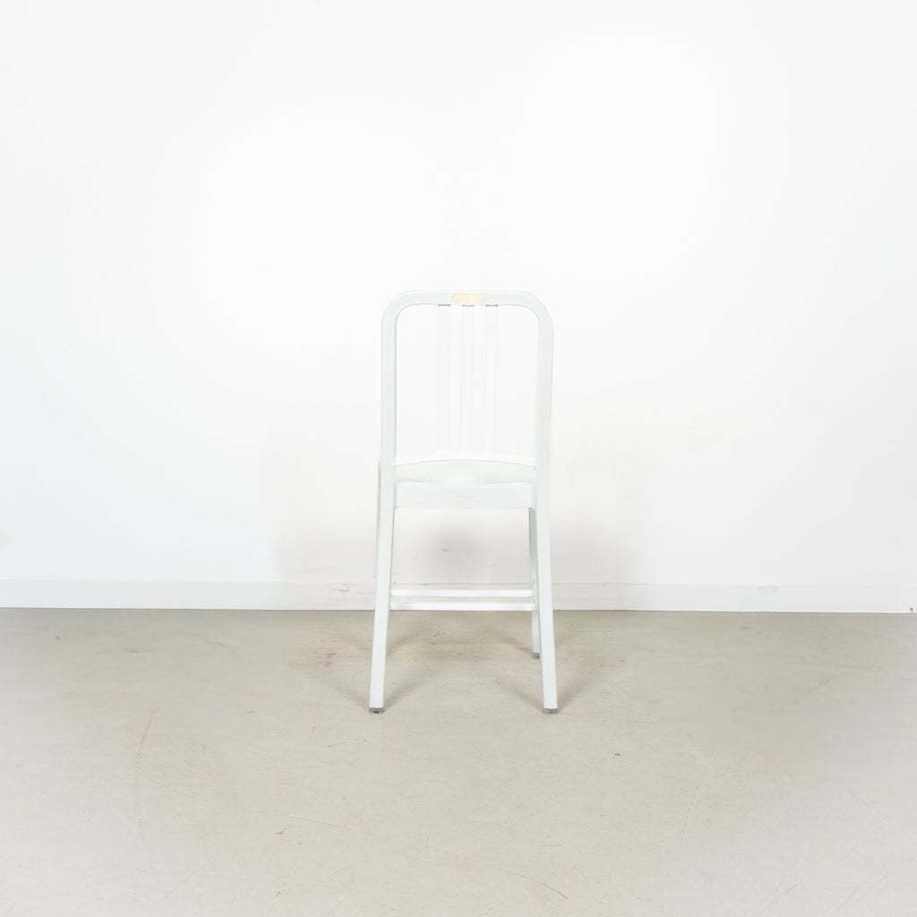 Emeco 111 Navy Stoel Wit Kunststof, Niet ingevuld, Gebruikt, Niet ingevuld, Niet ingevuld