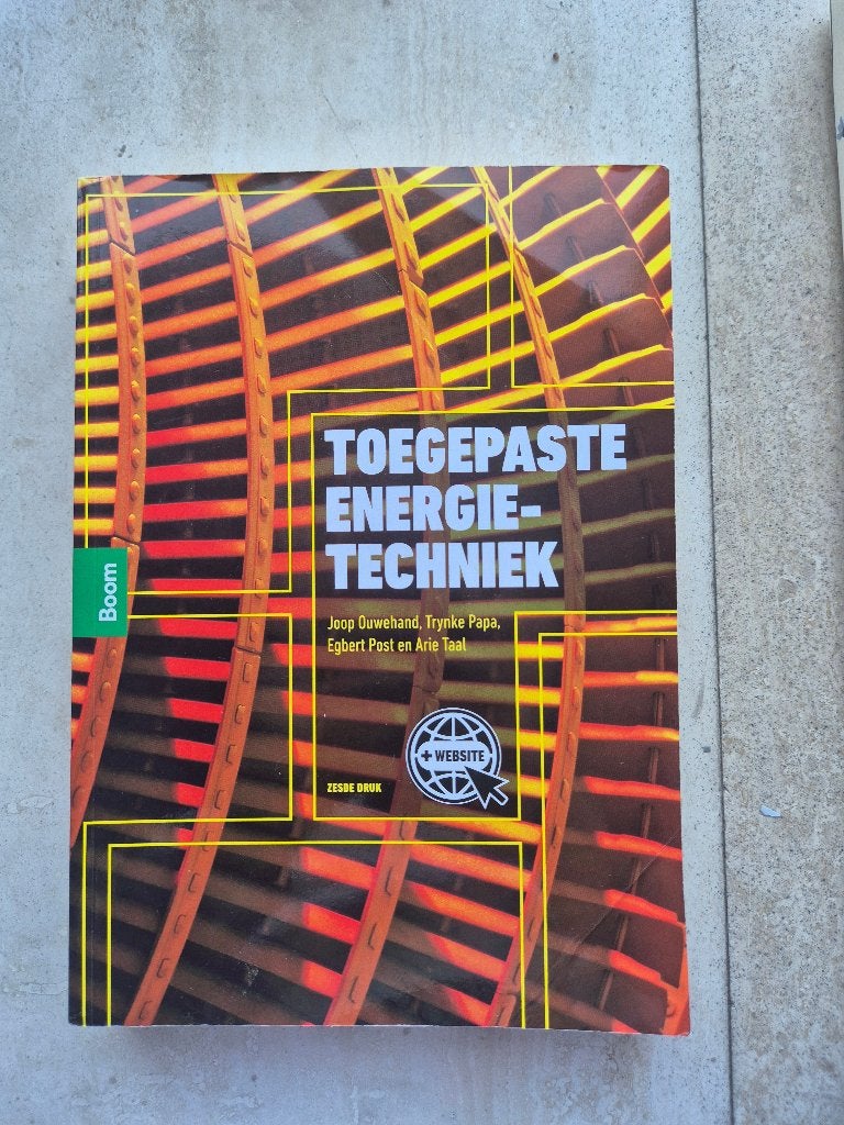 Toegepaste energietechniek, Boeken, Boom, Ophalen of Verzenden, Zo goed als nieuw, Werktuigbouwkunde