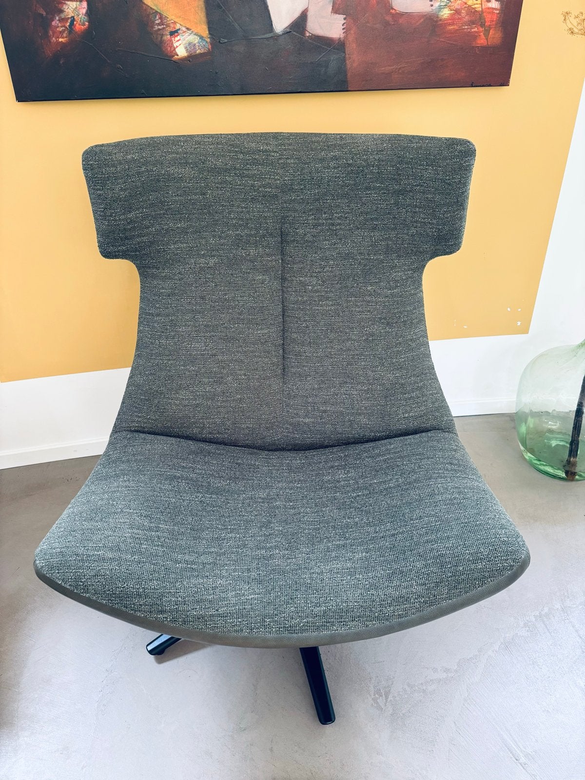 Baenk draaifauteuil Hockson hoog - Zo goed als nieuw, Huis en Inrichting, Ophalen, 75 tot 100 cm, Zo goed als nieuw, 75 tot 100 cm