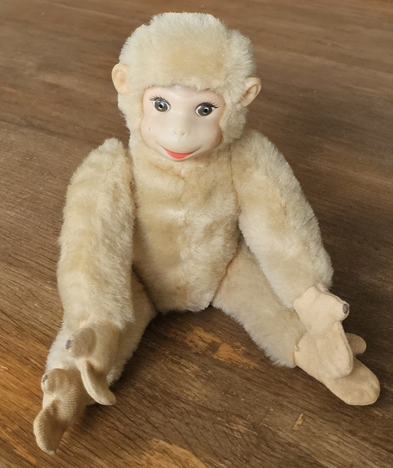 Vintage Schuco Jucko pluche aapje – Jaren 60 – 27 cm, Antiek en Kunst, Ophalen of Verzenden