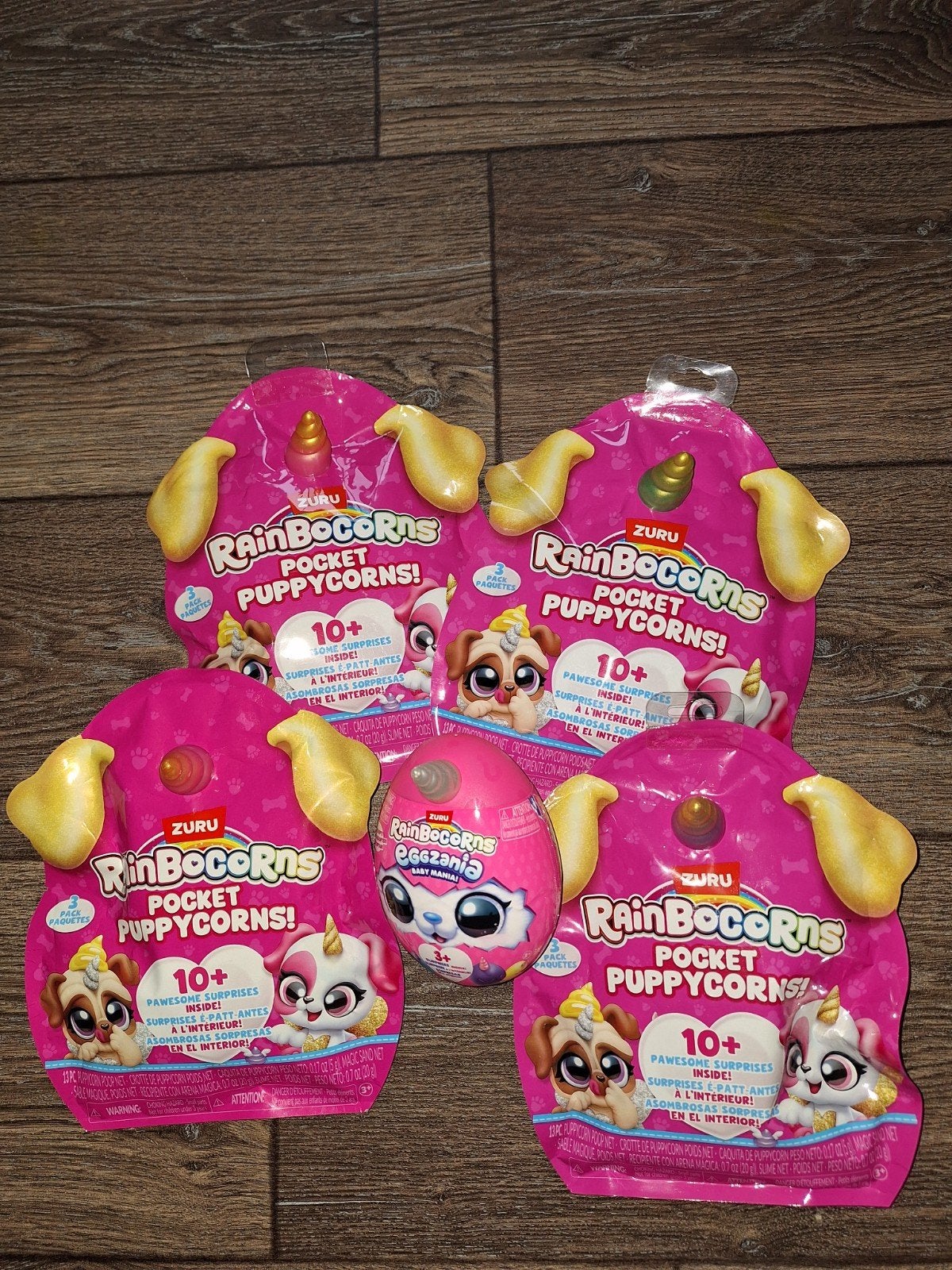 Rainbocorns Pocket Puppycorns en Eggzania Verrassingseieren, Ophalen of Verzenden, Nieuw, Jongen of Meisje
