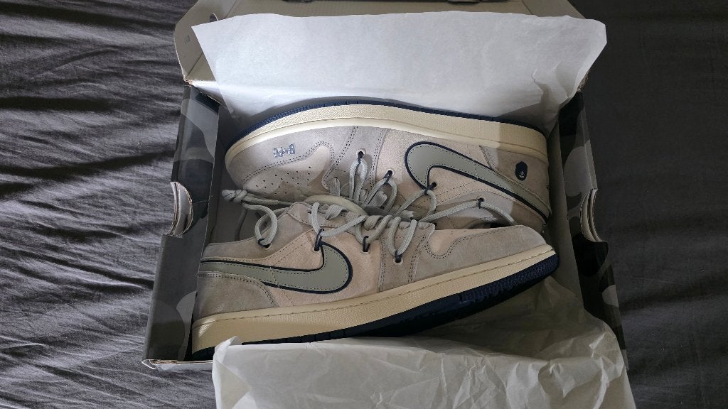 Nike Air Jordan Low Bape - 45, Overige kleuren, Nieuw, Ophalen of Verzenden, Sneakers of Gympen