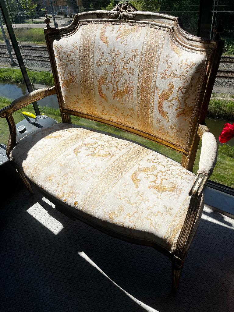 Frans bankje, Antiek en Kunst, Ophalen