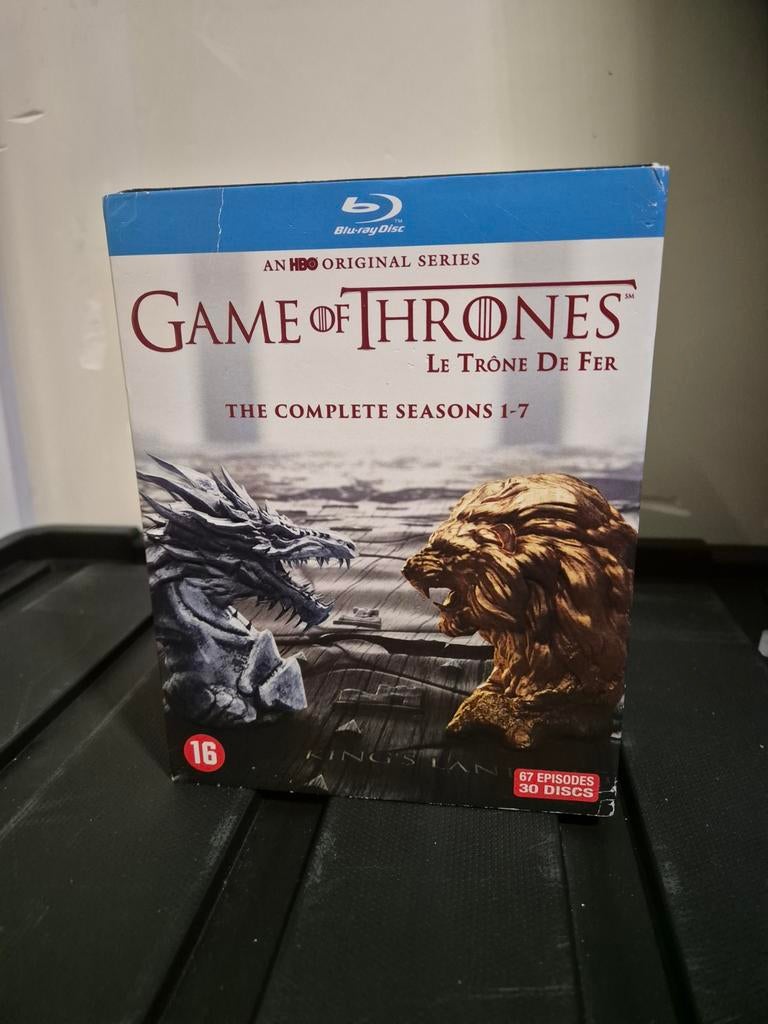 Game of Thrones: The Complete Seasons 1-7 Blu-ray Boxset, Ophalen of Verzenden, Zo goed als nieuw, Science Fiction en Fantasy