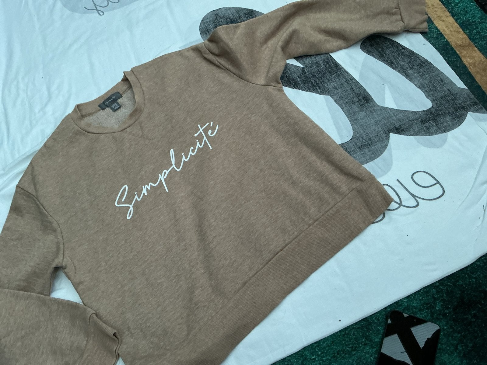 Primark Simplicité sweater maat M, Ophalen of Verzenden, Zo goed als nieuw, Maat 38/40 (M), Bruin