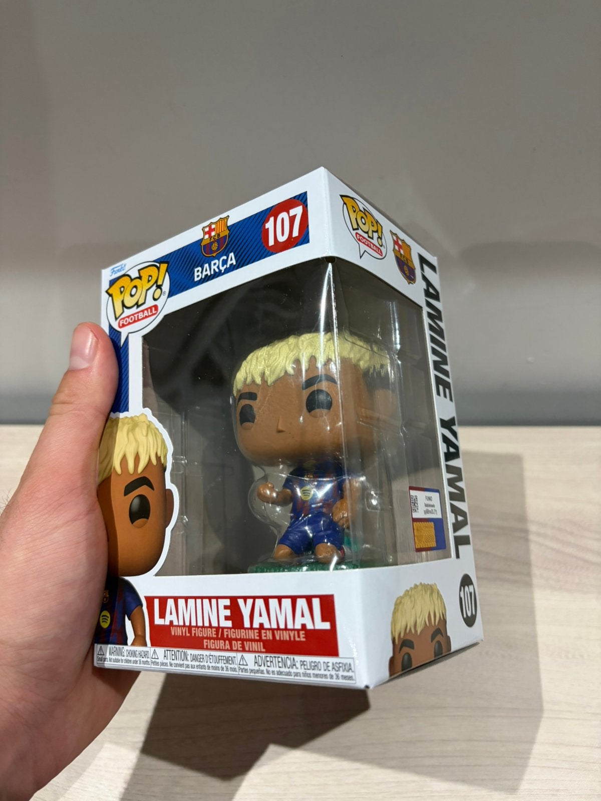 Funko Pop! Football #107 Lamine Yamal – FC Barcelona Barça, Ophalen of Verzenden, Funko Europe, Supportemea@funko.com, 4th floor, 1 Queen Caroline St, London W6 9YN, Verenigd Koninkrijk