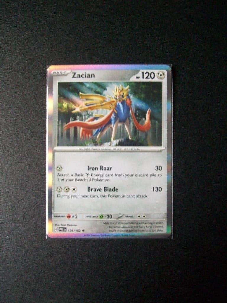 5254: Nieuwe Pokemonkaart Holo Rare ZACIAN HP 120 (136/182), Hobby en Vrije tijd, Verzamelkaartspellen | Pokémon, Verzenden, Nieuw
