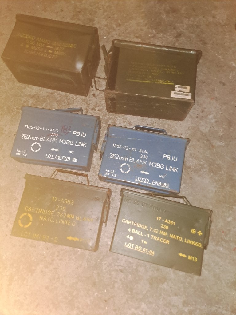 Munitie kistjes 6 bieden, Ophalen, Landmacht, Nederland, Kist of Geocache