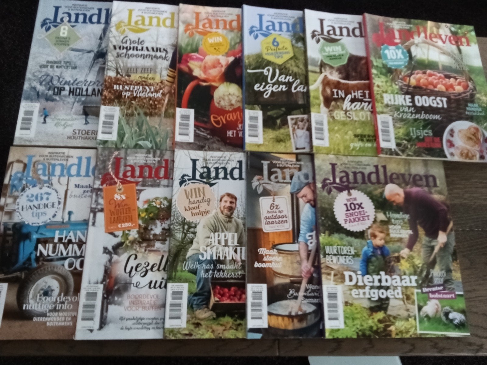 11x Landleven Magazine 2018 - Complete Jaargang, Ophalen of Verzenden, Gelezen, Overige typen