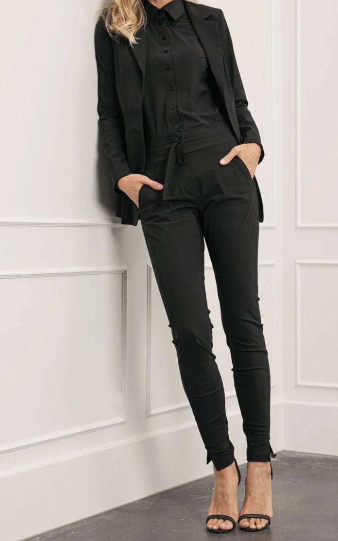 Studio anneloes startup broek XXL zwart travelstof, Zwart, Maat 46/48 (XL) of groter, Ophalen of Verzenden, Zo goed als nieuw