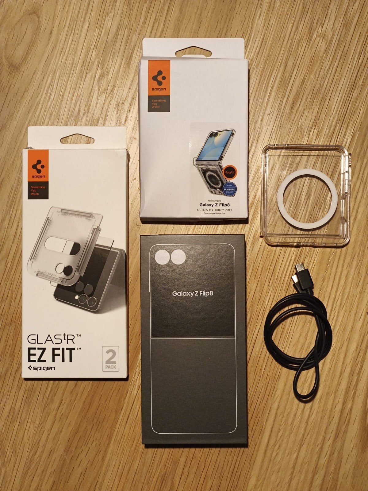 Samsung Z Flip8 - 256 GB - Cream - NIEUW met accesoires, Ophalen, Wit, Touchscreen, Nieuw