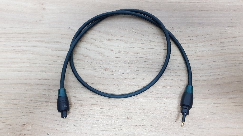 AudioQuest Forest Optisch Digitale Toslink Kabel 0,8 meter, Audio, Tv en Foto, Audiokabels en Televisiekabels, Verzenden, Zo goed als nieuw