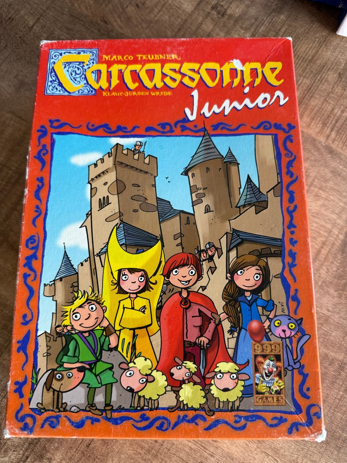 Carcassonne Junior Bordspel, Een of twee spelers, Ophalen, Gebruikt