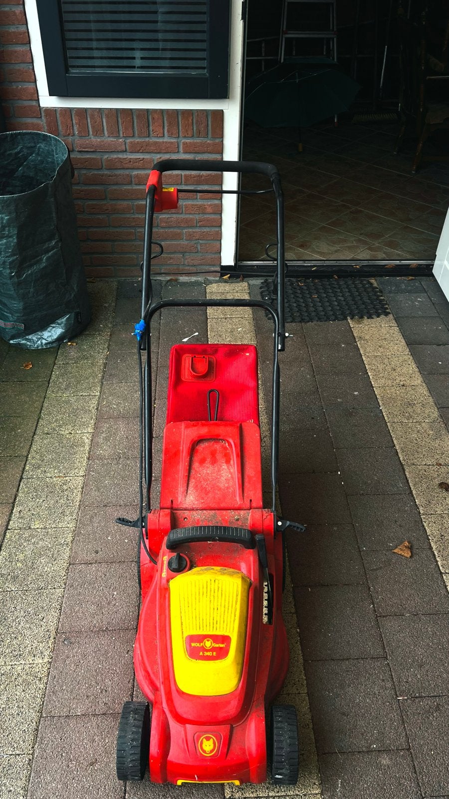 Wolf-Garten A 340 E Elektrische Grasmaaier, Tuin en Terras, Ophalen, Cirkelmaaier, Gebruikt, Elektrische grasmaaier