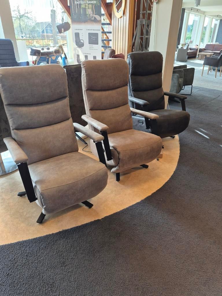 Relaxfauteuil, Ophalen, Nieuw, Stof
