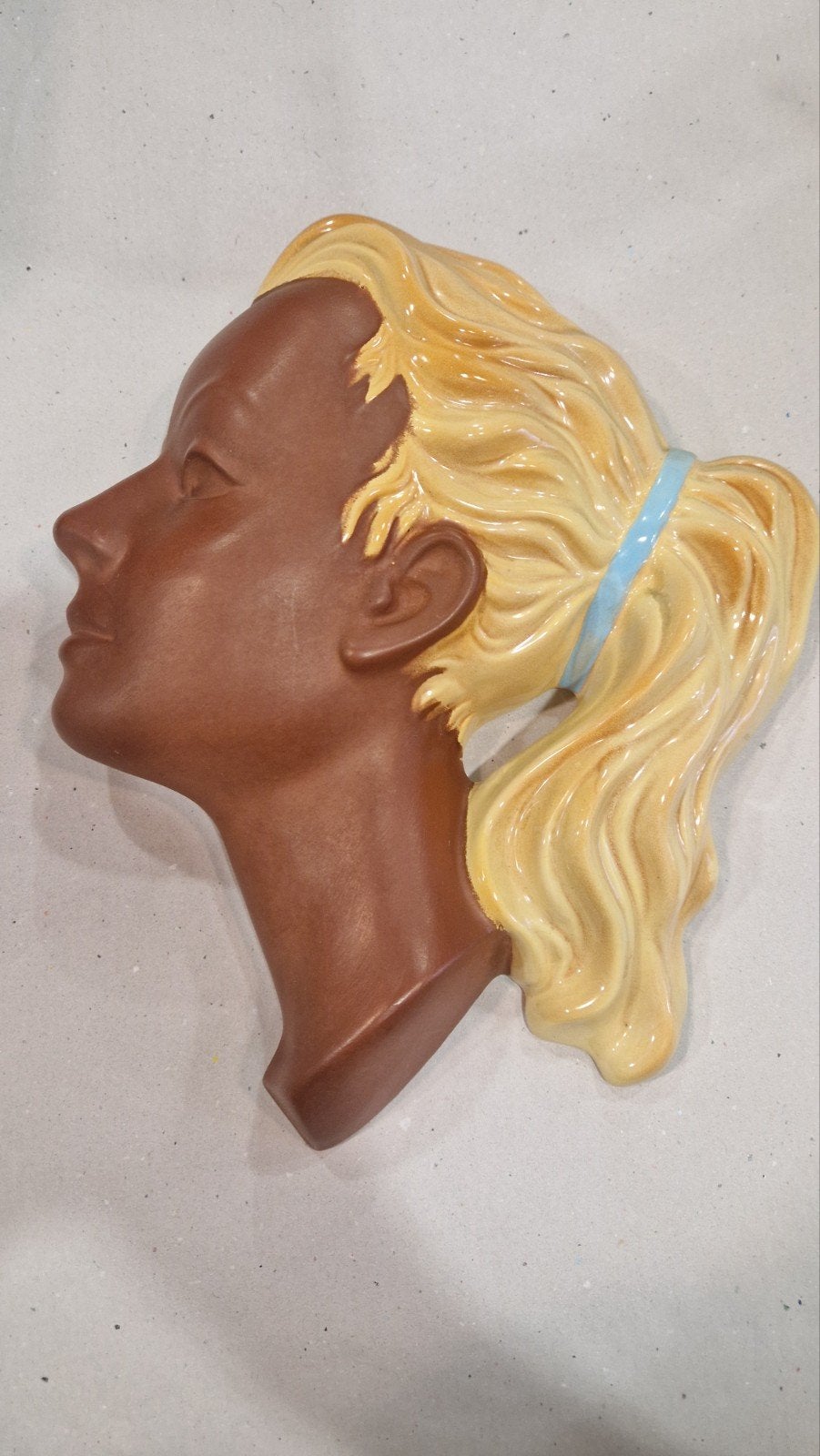 Zeldzaam Cortendorf wandmasker, Albert Strunz, 1958, Antiek en Kunst, Ophalen of Verzenden