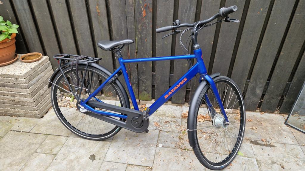Batavus Fonk 3 Herenfiets 53cm frame., Ophalen, Versnellingen, Batavus, Trommelrem
