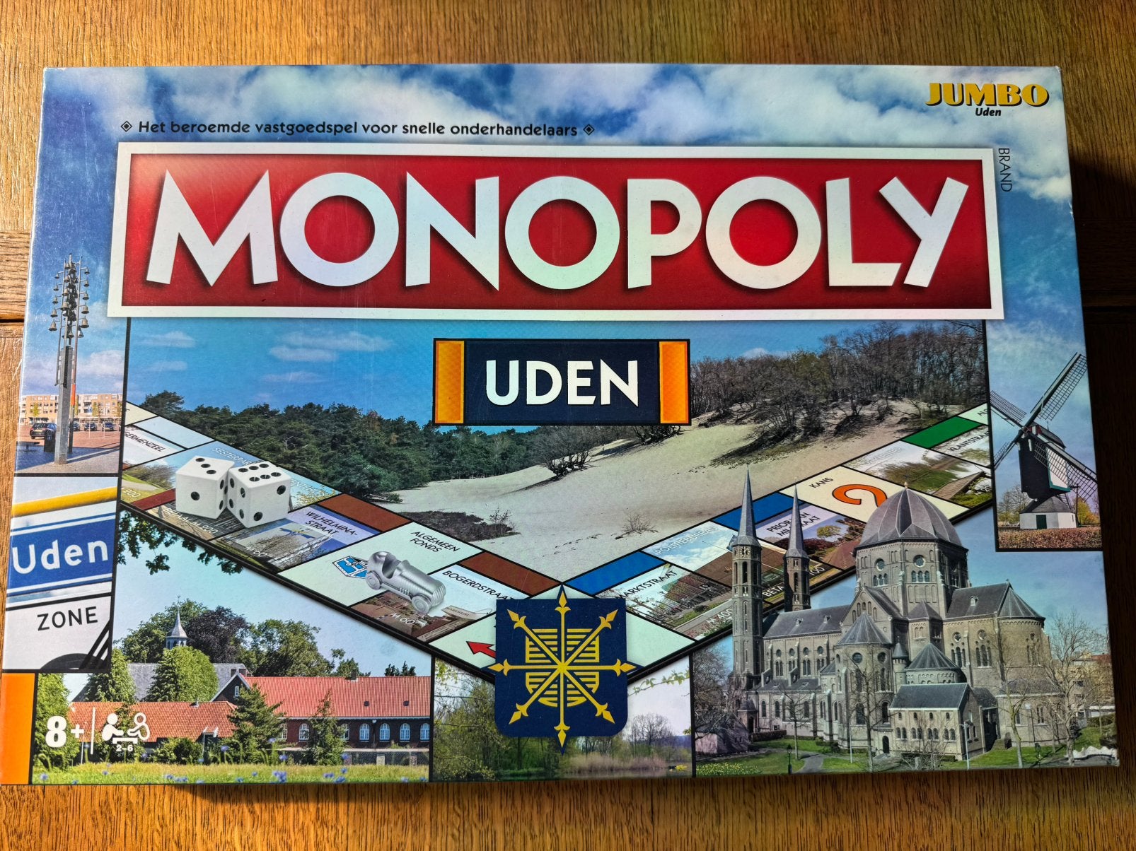 Bordspel Monopoly Uden, Ophalen of Verzenden, Zo goed als nieuw