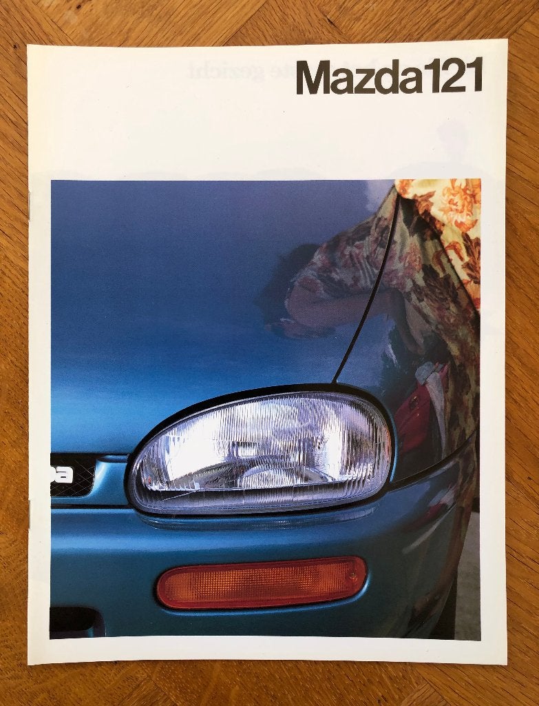 Mazda 121 folder 1993 "Bolhoed", Verzenden, Mazda, Nieuw, Mazda