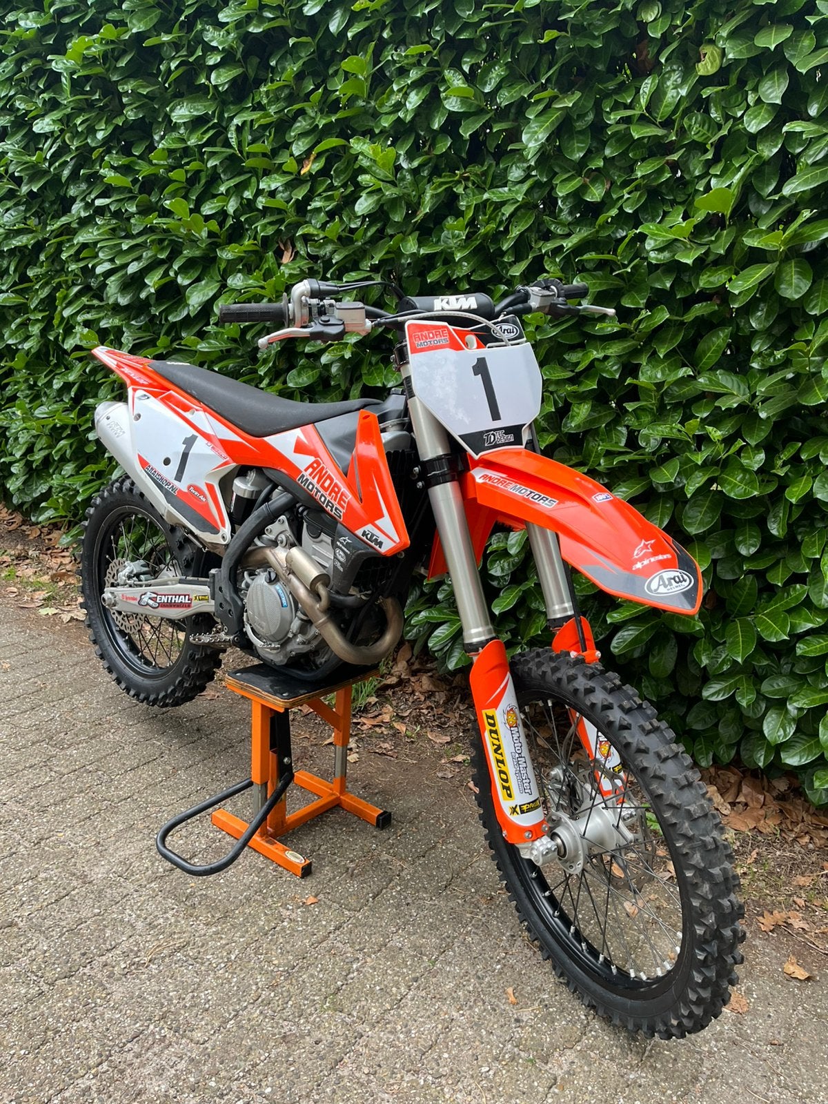 KTM sxf 250 2017 nieuwe zuiger, Gebruikt, Particulier, Crossmotor, 1 cilinder