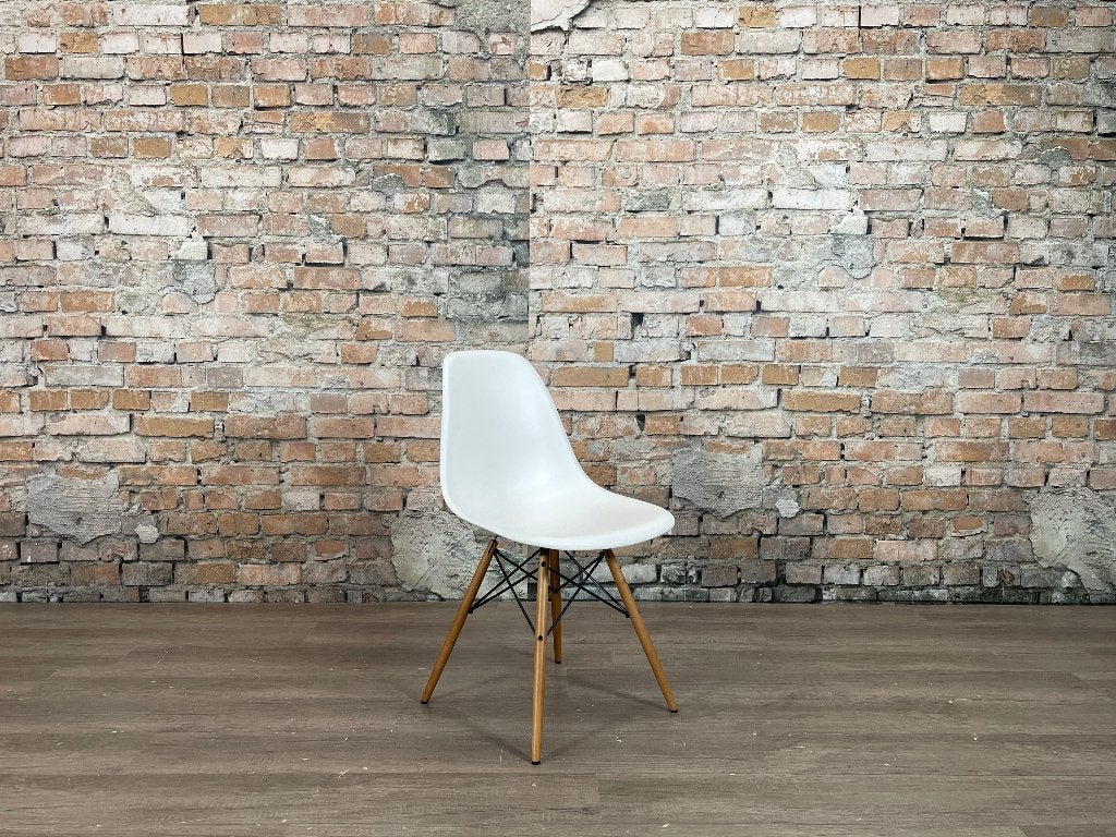 Vitra DSW wit/hout bij TheReSales, Huis en Inrichting, Stoelen, Ophalen, Wit, Design, Hout