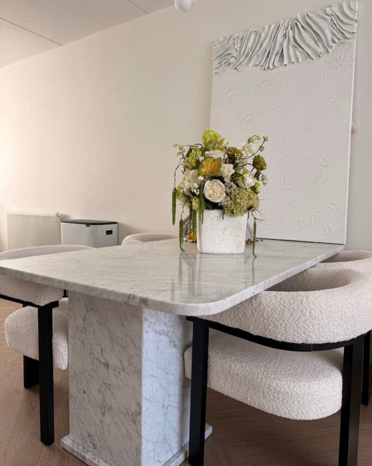 Marmeren eettafel, Ophalen, Zo goed als nieuw
