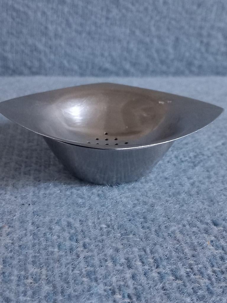 Vintage Gero Zilmeta theezeefje met uitlekbakje, jaren 50, Antiek en Kunst, Ophalen of Verzenden