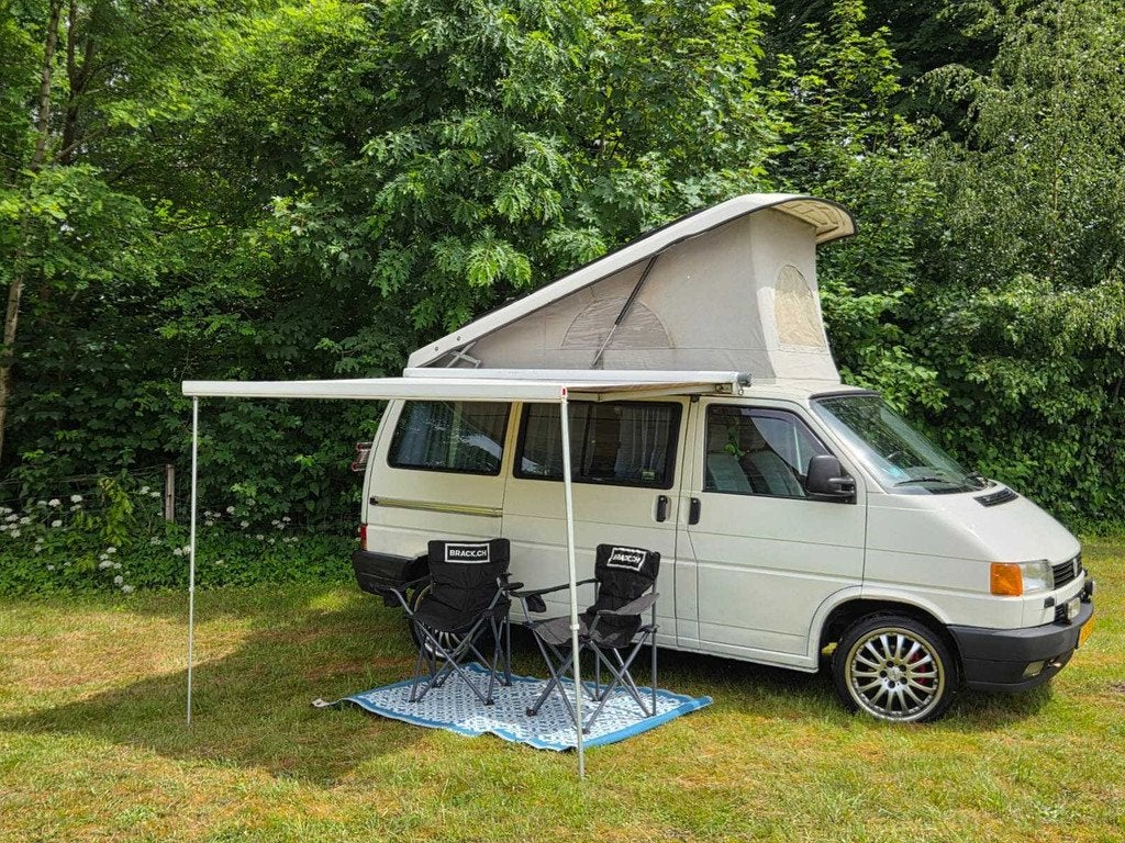 volkswagen transporter keuken - bed - hefdak - luifel - Camp, Caravans en Kamperen, Campers, Bedrijf, Diesel, Volkswagen