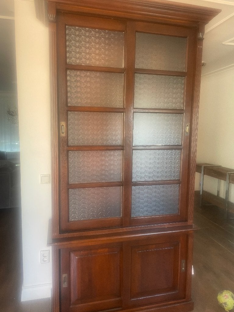 Buffet kast echt eiken, Huis en Inrichting, Ophalen, Met deur(en), 100 tot 150 cm, 200 cm of meer