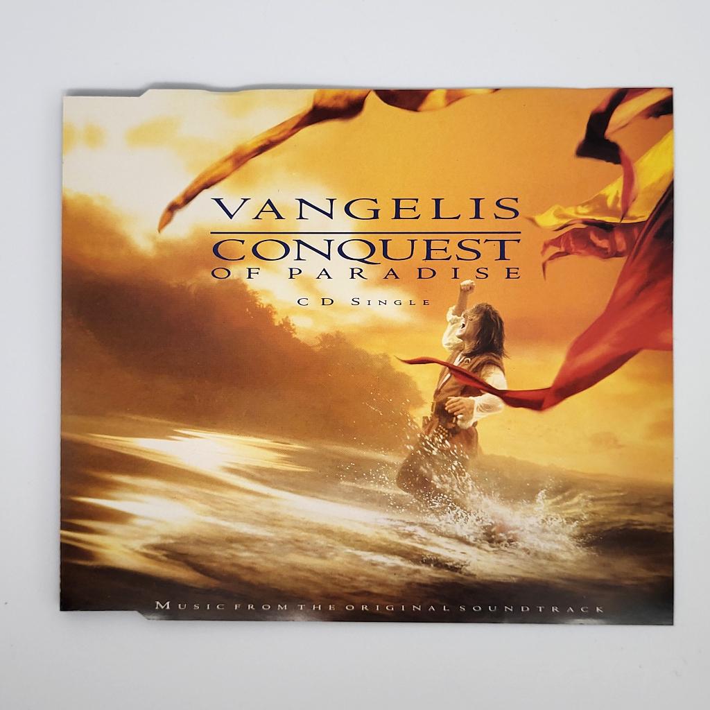 Vangelis - Conquest of Paradise - CD Single, Cd's en Dvd's, Cd Singles, 1 single, Ophalen of Verzenden, Gebruikt, Filmmuziek en Soundtracks