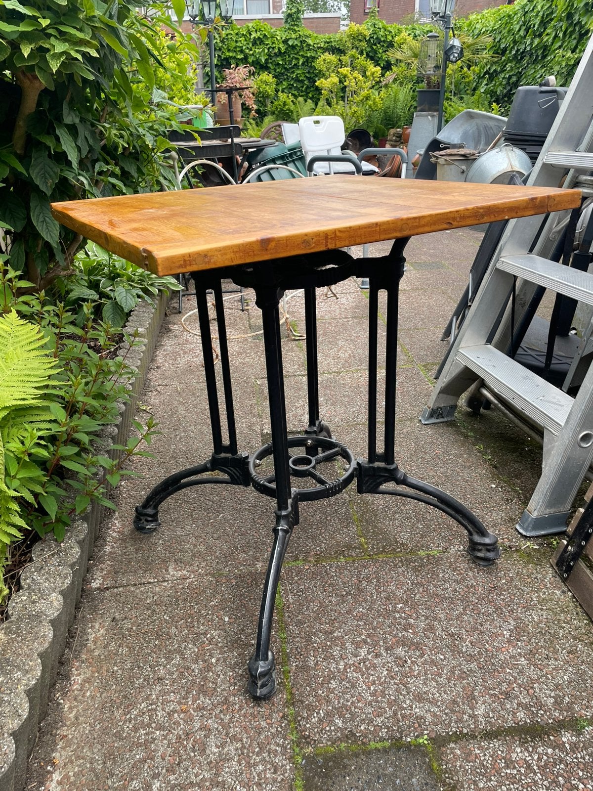 bistro tafel maat 72/67 cm, Huis en Inrichting, Tafels | Statafels, Ophalen, Gebruikt