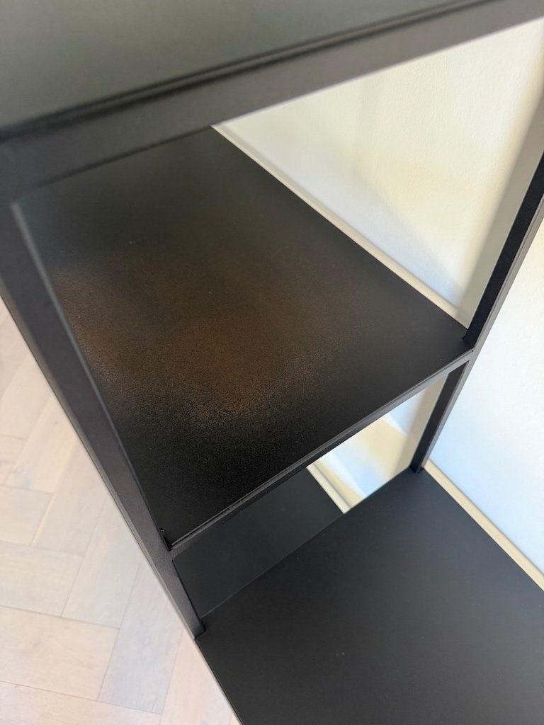 Foto 9 van Stalen zwarte vakkenkast, RAL9005, afm. 180x180x35cm