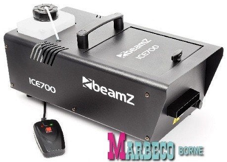 Rookmachine ijsgekoeld met afstandsbediening, ICE700 fogger, Rookmachine, Nieuw, Info@marbeco.nl, BeamZ