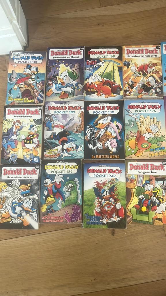 21 Gevarieerde donald duck pockets, Boeken, Meerdere comics, Ophalen of Verzenden, Zo goed als nieuw, Europa