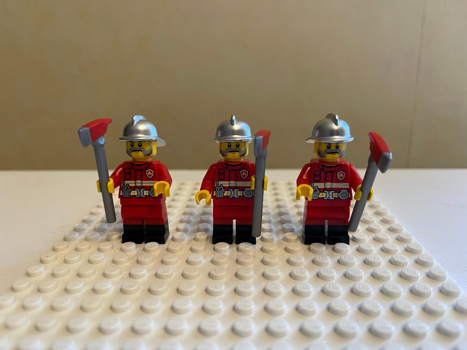 Lego BAM brandweerman., Lego, Nieuw, Ophalen of Verzenden, Minifiguur