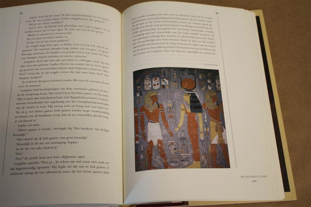 De Da Vinci code. Luxe geïllustreerde editie., Ophalen of Verzenden, Zo goed als nieuw