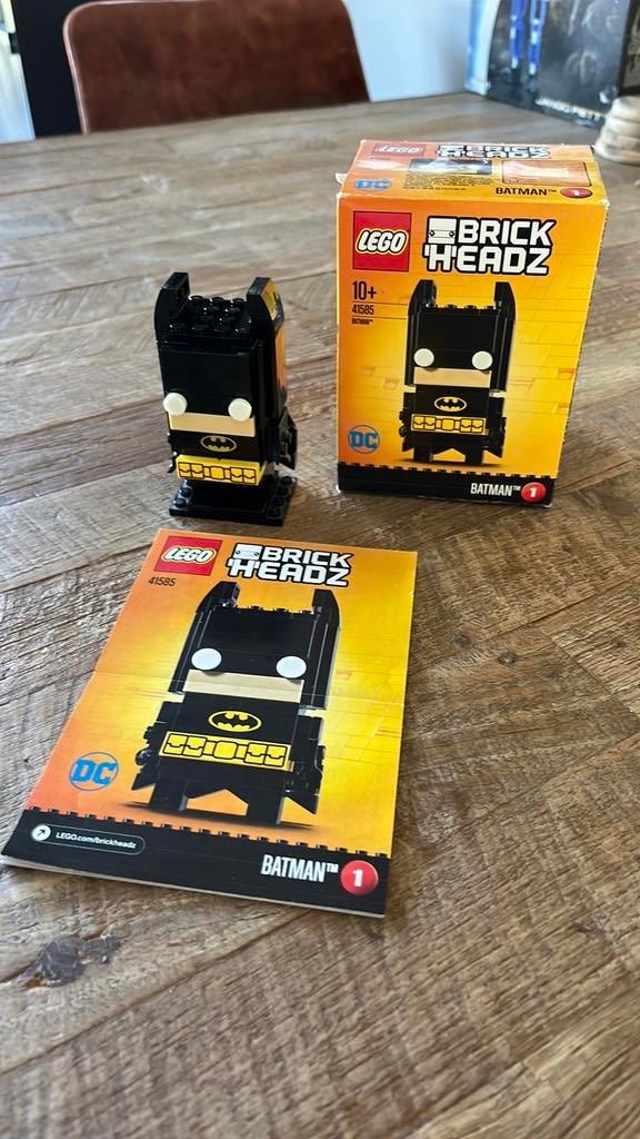 Lego Batman Brickheadz 41585 Batman DC universe, Ophalen, Zo goed als nieuw, Complete set, Lego