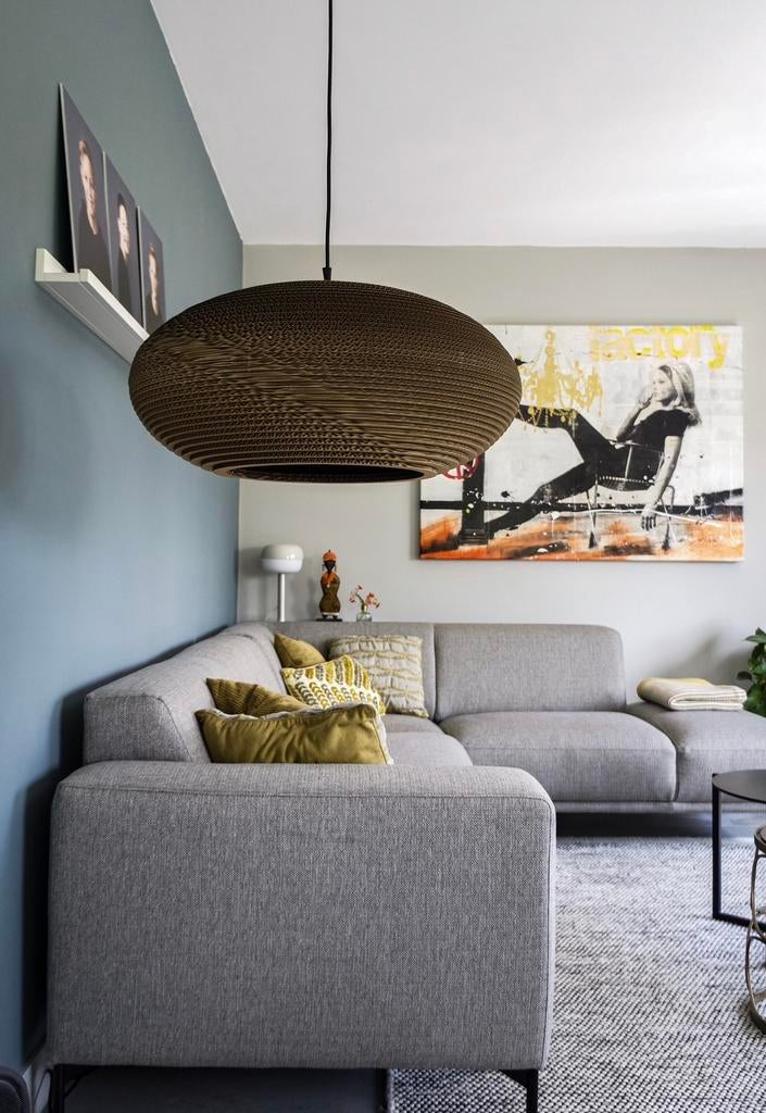 Hanglamp ‘Graypants disc’ 60 cm, Huis en Inrichting, Overige materialen, 50 tot 75 cm, Design, Ophalen of Verzenden