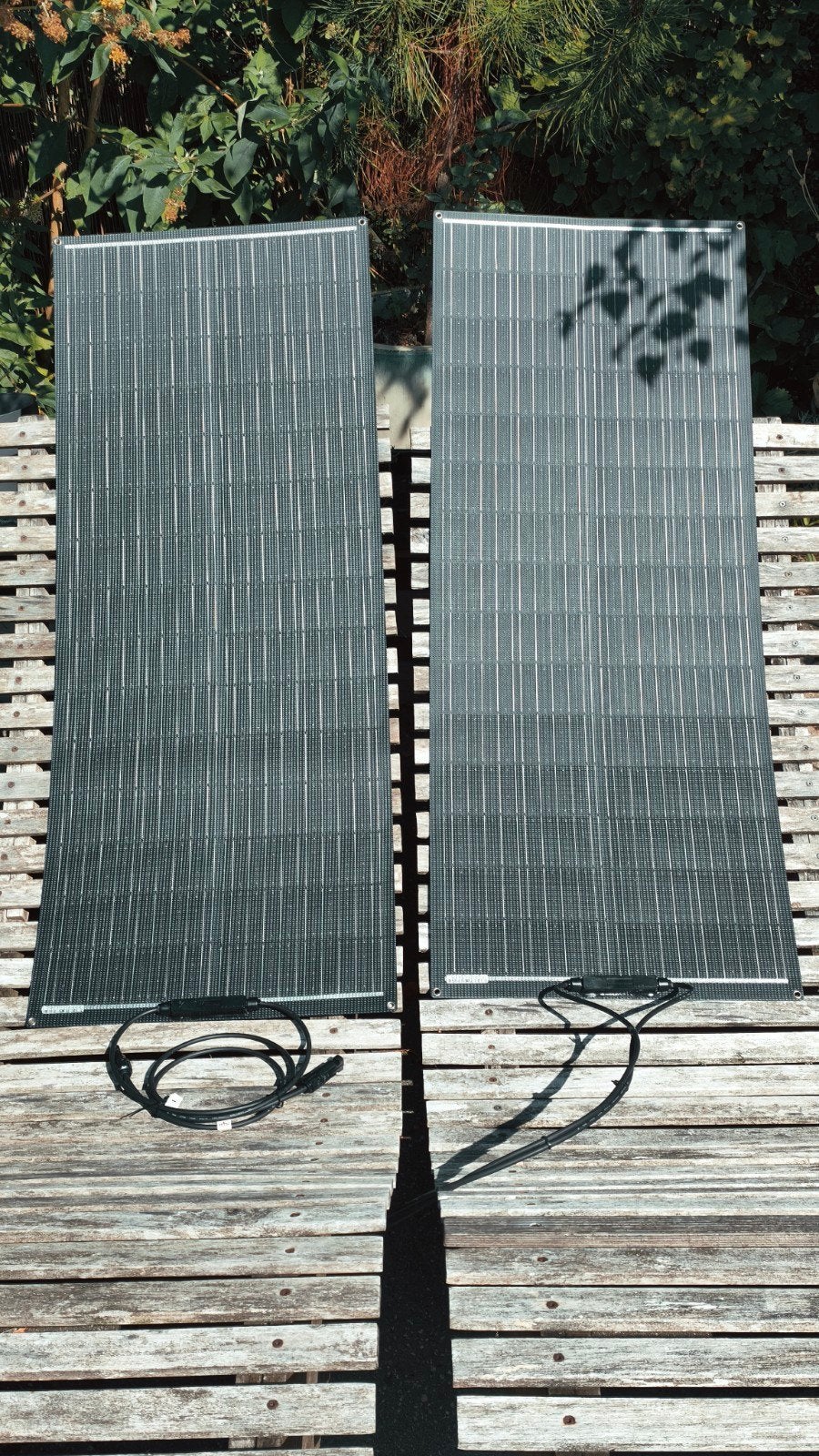 2x 100W flexibele zonnepanelen, Ophalen, Zo goed als nieuw