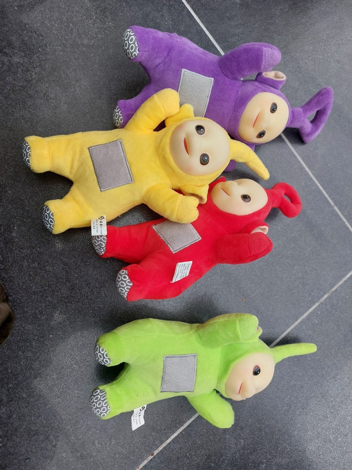 Teletubbies Knuffels Set - Tinky Winky, Dipsy, Laa-Laa, Po, Kinderen en Baby's, Speelgoed | Knuffels en Pluche, Gebruikt, Overige merken
