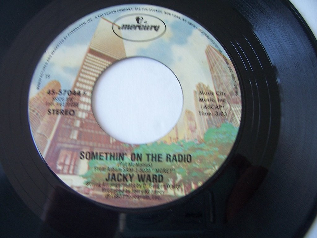 Jacky Ward / Mercury 57044 / Let me be your man, Gebruikt, Verzenden, Overige genres, 7 inch